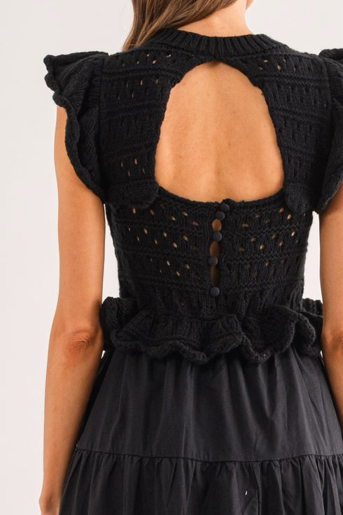 BLACK LONG DRESS